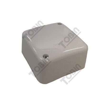 Junction Box Small with Connectors | Compact Design | 3 Single & 1 Double Connector | Durable Bakelite | by Tobin