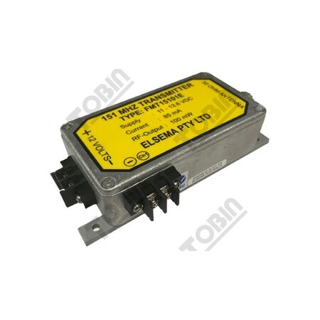 1 Channel Transmitter with Case | 100mW Power Output | 12VDC Supply | by Tobin