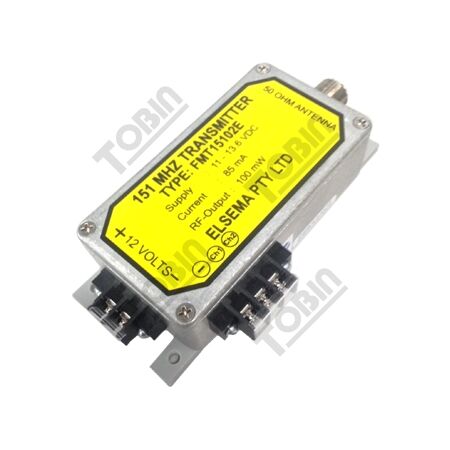 2 Channel Transmitter with Case | 100mW Power Output | Compact Design | by Tobin