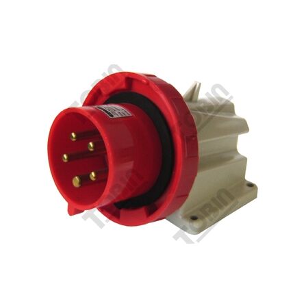 90 Deg Appliance Inlet 32A 415VAC | IP67 Waterproof | 3P+N+E Design | by Tobin