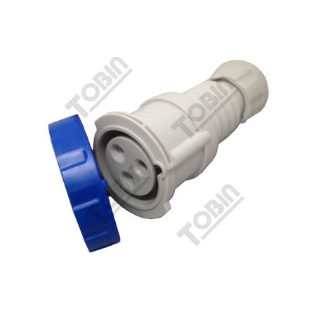 Extension Sockets 32A 240V 2P+E | IP67 Rated | Industrial & Outdoor Use | by Tobin