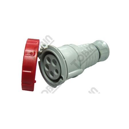 Extension Sockets 32A 415V 3P+N+E | IP67 Rated | Industrial IEC 309 Connector | by Tobin