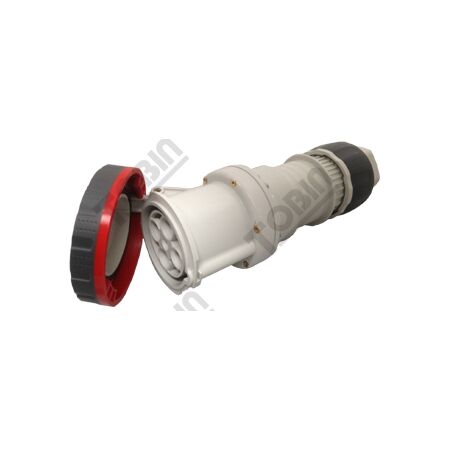 Extension Sockets 125A 415V 3P+E | IP67 Rated | IEC Cord Connector | by Tobin
