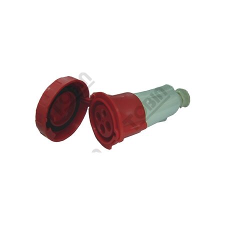 Reefer Cord Socket IP67 32A 415V 3P+E | Heavy-Duty Industrial Use | Water & Dust Resistant | by Tobin
