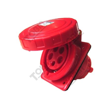 Panel Mount Sockets 32A 415V 3P+N+E | IP67 Rated | Durable Design | by Tobin