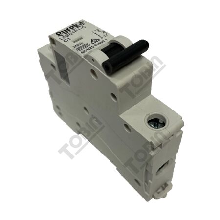 MCB EUREKA 1 Pole 1A C Curve Circuit Breaker | 6kA Breaking Capacity | by Tobin
