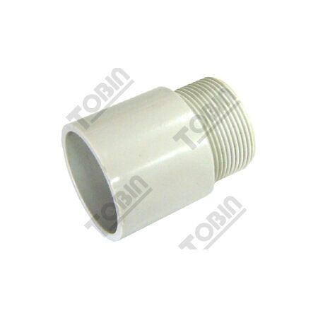 Conduit Fitting PVC 32mm Glue Lock Less Locknut | Durable PVC Construction | Secure Glue Type Locknut | by Tobin
