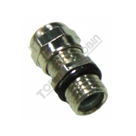 Cable Gland Metal M16 Thread | 5-10mm Cable Range | Durable Metal Construction | Includes Locknut | by Tobin