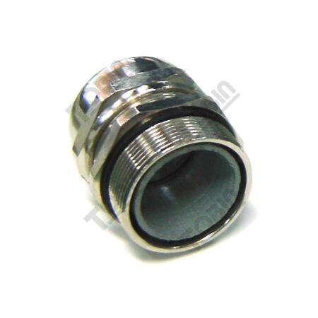 Metal Gland 40mm | Durable Metal Construction | Locknut Included | Cable Diameter 19-28mm | by Tobin