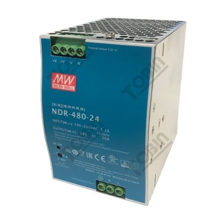Power Supply 85-264VAC to 24VDC | 20A Output | 480W Power Adapter | by Tobin