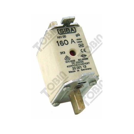 Fuse Link NHG Type 160A | Size 00 DIN Standard | Circuit Protection | by Tobin