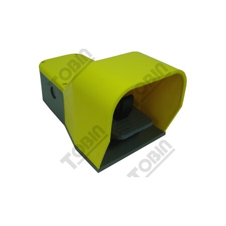 Foot Switch Plastic 240V 10A | IP65 Rated | 2 x NO & 2 x NC Contacts | by Tobin