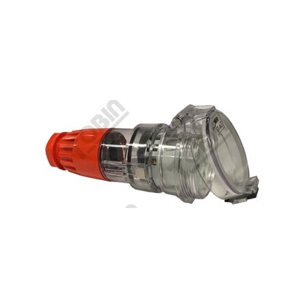 Extension Socket 3 Round Pin 32A | 250V Voltage | Industrial Use | by Tobin