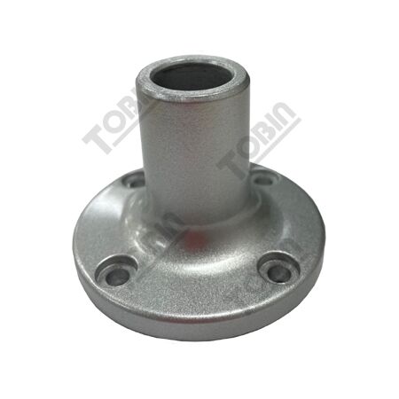 Tower Light Circular Mounting Bracket | Fits 18mm Pole Bases | Durable Metal Alloy | Secure Installation | by Tobin