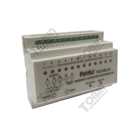 Emergency Test Kit for 12 Circuits | Automated Testing & Reporting | Robust Construction | by Tobin