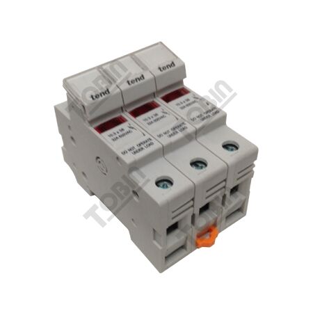 Fuse Disconnector 3 Pole 32A Illuminated | DIN Rail Mount | Indicator Light | by Tobin