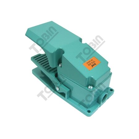 Foot Switch Metal 240V 10A | Push On/Push Off Operation | Durable Metal Construction | by Tobin