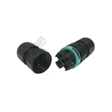 Inline Connector 3P IP68 | 32A Current Rating | 0.5-4.0mm Wire Size | by Tobin