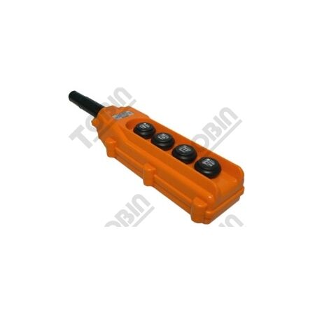 Hoist Switch Waterproof 4 Button | Single Speed Control | Durable for Harsh Environments | by Tobin