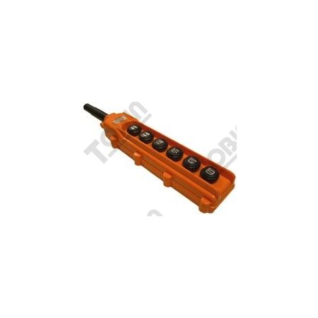 Hoist Switch Waterproof 6 Button | Single Speed Operation | Durable Construction | @Each by Tobin