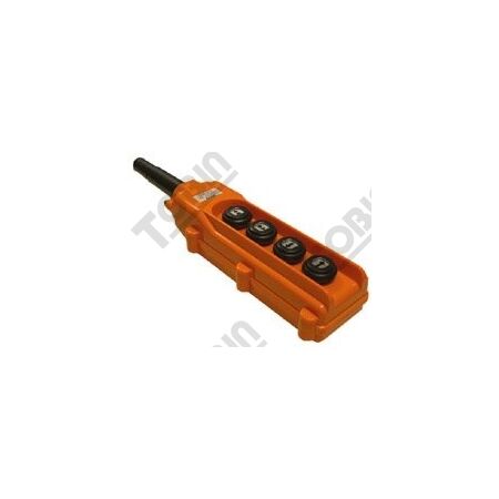 Hoist Switch 4 Button | Waterproof Design | 2 Speed Up/Down Control | Indirect Switching | by Tobin