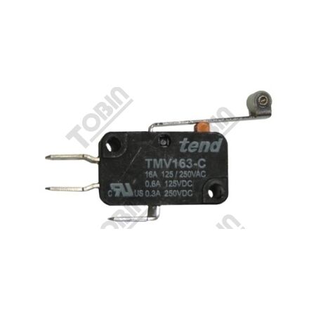 Compact Micro Switch 16A | Long Roller Lever Actuator | Space-Saving Design | by Tobin