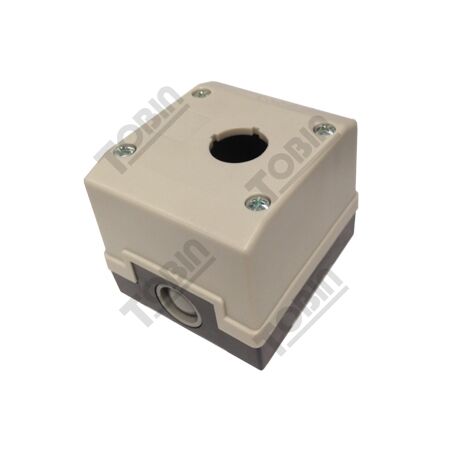 Pushbutton Enclosure Plastic 1 Hole | 22mm Size | Durable Construction | by Tobin
