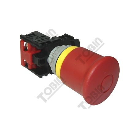 Emergency Stop Push Pull Button | 40mm Head | 1N/C Contact | Red Color | by Tobin