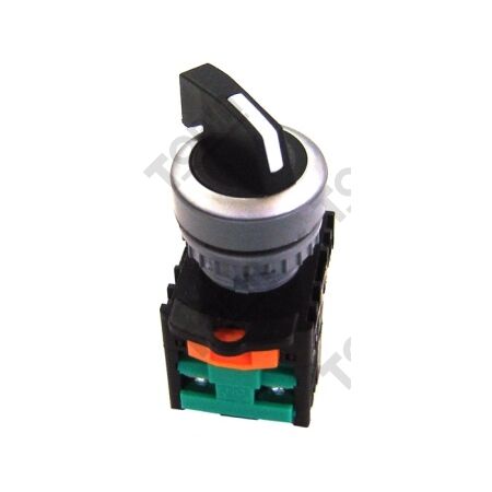 3 Position Selector Switch | Spring Return | 2 Normally Open Contacts | Durable Design | by Tobin