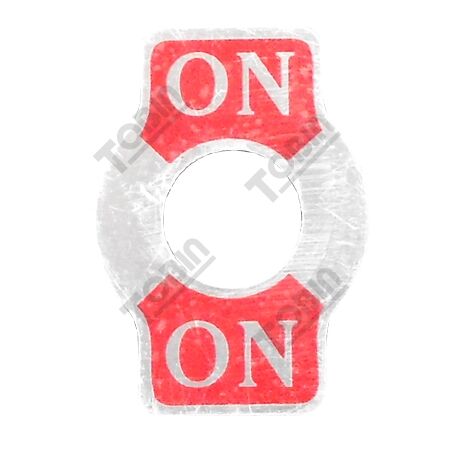 Toggle Switch On/On Label | Durable Plastic/Metal | Clear Labeling | by Tobin