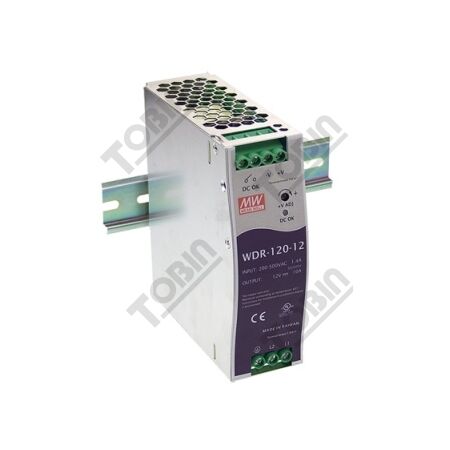Power Supply 180-550VAC | 24VDC Output | 5A Current | 120W Power | by Tobin