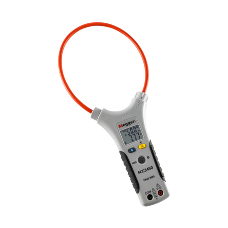 3000A 450mm Flexible Current Clamp | Bluetooth Connectivity | AC/DC Measurement | Robust Design | by Rapid Tech