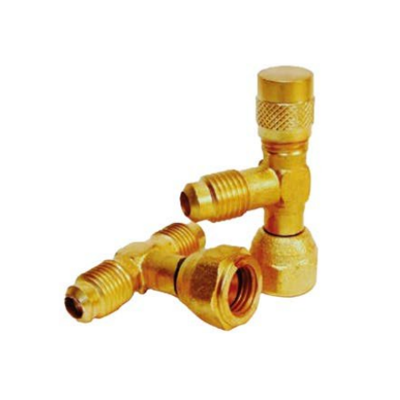 1/4Schr X 1/4 Schr x1/4 FSAE swivel (with depressor)