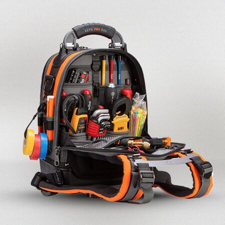 TECH PAC MC HI-VIZ Orange