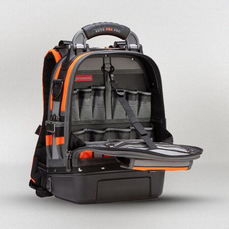 TECH PAC MC HI-VIZ Orange