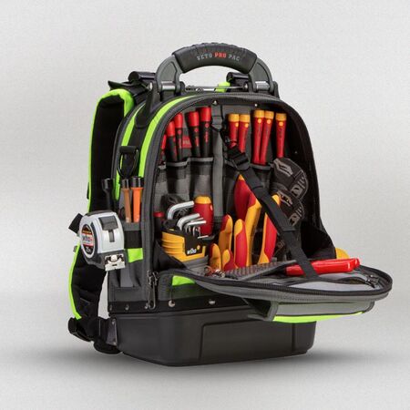 TECH PAC MC HI-VIZ Yellow