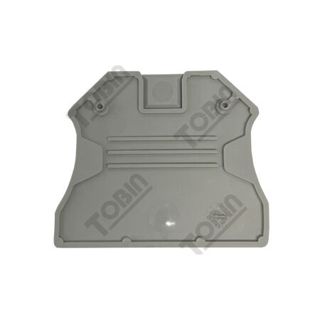 ST Terminal End Cover D-UT2.5 | Durable Plastic | DIN Rail Compatible | by Tobin