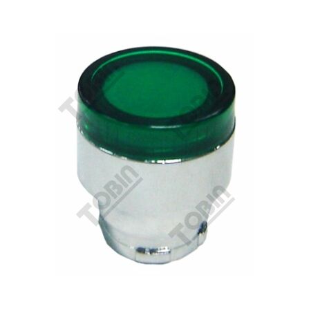 Pushbutton Illuminated Green | 22mm Mounting Size | Durable Design for Industrial Use | by Tobin
