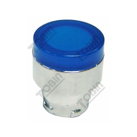 Pushbutton Illuminated Blue | 22mm Mounting | Robust Design for Industrial Use | by Tobin