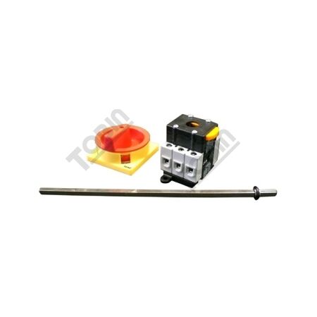 Isolator Din Mount | IP65 Rated | 63A 3 Pole | Padlockable Safety | by Tobin