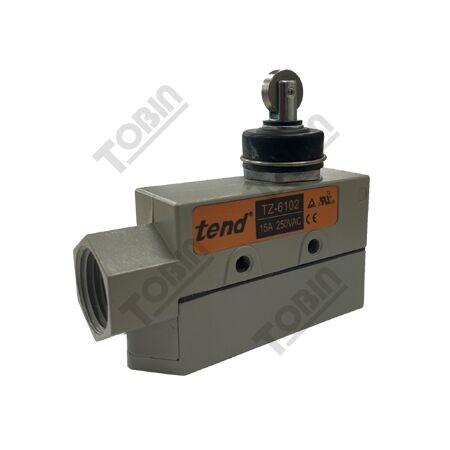 Limit Switch 15A IP67 | Roll Plunger Actuator | Durable Enclosure | by Tobin