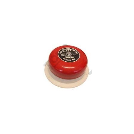 240VAC Red Bell | 4 Inch Size | 95dB Sound Output | Low Current 12.5mA | by Tobin