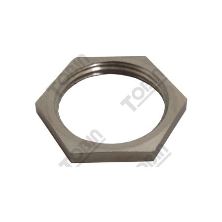 Locknut 16mm Nickel Plated | Corrosion Resistant | Durable Design | by Tobin