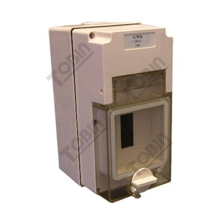 Cover 2 Module with Neon Indicator | IP66 Rated | Less Base Design | by Tobin