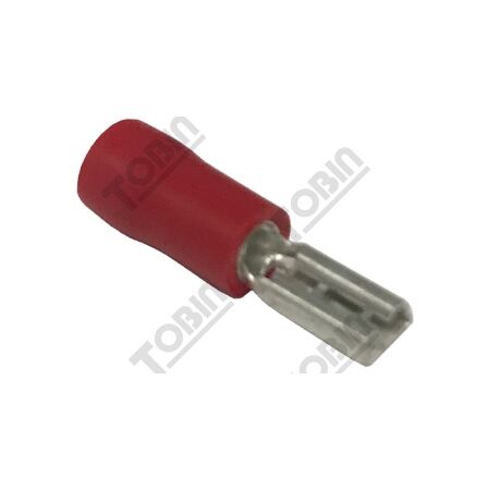 Quick Connect Terminals Red | 0.5-1.5mm² Compatibility | 10A Current Rating | Pack of 100 | by Tobin
