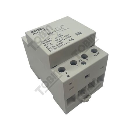 Contactor Installation 63A 240VAC | 4 N/O Contacts | Modular Design | by Tobin