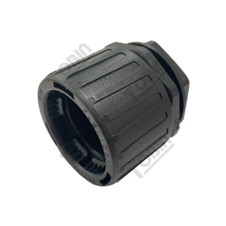 Conduit Fitting Straight 34 mm | 32mm Thread Size | IP66 Rated | Durable Nylon | by Tobin