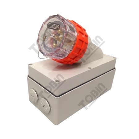 Appliance Inlet 4 Round Pins 40A 440V | IP66 Rated | Surface Mount Design | by Tobin