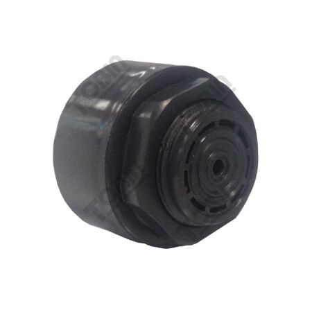 Panel Mount Piezo Buzzer | 12-24 VAC/DC | 95dB Sound Output | Continuous or Pulse Tone | by Tobin