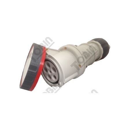 Extension Sockets 63A 415V 3P+N+E | IP67 Rated | Heavy Duty Power Socket | by Tobin